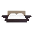 twin bed with shelves Modway Furniture Bedroom Sets Cappuccino Latte