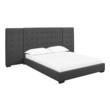 twin full queen king Modway Furniture Beds Gray