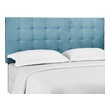 queen bed frame with headboard under $100 Modway Furniture Headboards Sea Blue