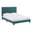 ikea metal bed frame double Modway Furniture Beds Teal