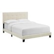 beige bed Modway Furniture Beds Beige