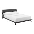twin xl low profile box spring Modway Furniture Beds Cappuccino Gray