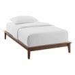 white twin bed set Modway Furniture Beds Walnut