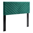 queen upholstered bed Modway Furniture Headboards Headboards and Footboards Teal