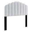 twin bed tufted headboard Modway Furniture Headboards White