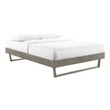 twin platform bed Modway Furniture Beds Gray