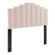 bed frame with shelves in headboard Modway Furniture Headboards Pink