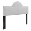 free standing single bed headboards Modway Furniture Headboards Light Gray