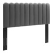 foot boards Modway Furniture Headboards Charcoal