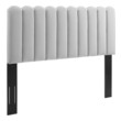 bed frame lamp Modway Furniture Headboards Light Gray