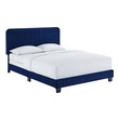 single bed twin bed Modway Furniture Beds Navy
