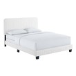 mattress for platform bed queen size Modway Furniture Beds White