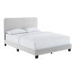 twin size adjustable bed frame Modway Furniture Beds Light Gray