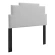bed with small headboard Modway Furniture Headboards Light Gray