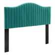 best fabric for tufted headboard Modway Furniture Headboards Teal