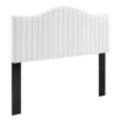 metal bed frame headboard attachment Modway Furniture Headboards White
