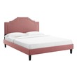 king upholstered bed frame with storage Modway Furniture Beds Dusty Rose