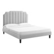a twin size bed Modway Furniture Beds Light Gray