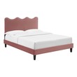 twin xl with storage Modway Furniture Beds Dusty Rose