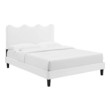 twin bed adjustable base Modway Furniture Beds White