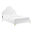 3 piece bedroom set king Modway Furniture Beds White