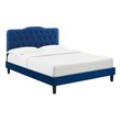 velvet bed Modway Furniture Beds Navy