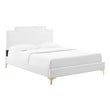 white bedframes Modway Furniture Beds White