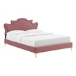 twin adjustable frame Modway Furniture Beds Dusty Rose