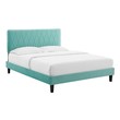 king size wood bed frame with storage Modway Furniture Beds Mint