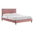 white bed frame queen with headboard Modway Furniture Beds Dusty Rose