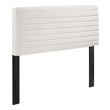 king size headboard with attached side tables Modway Furniture Headboards White