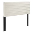 bed with wall headboard Modway Furniture Headboards Ivory