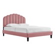 queen bedroom furniture Modway Furniture Beds Dusty Rose