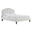 bedroom platform bed Modway Furniture Beds Light Gray