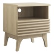 best affordable nightstands Modway Furniture Oak