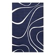 Rugs Modway Furniture Therese Navy and Ivory R-1002A-58 889654102892 Rugs Blue navy teal turquiose indig Jute and Sisal jute sisalMicro Area Rugs Area rugKids childre 