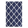 10 foot area rug Modway Furniture Rugs Navy and Ivory