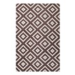 7 foot rug Modway Furniture Rugs Ivory and Brown