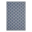 Rugs Modway Furniture Avena Blue and Beige R-1137A-46 889654974888 Rugs Beige Blue navy teal turquiose synthetics Olefin polyester po Area Rugs Area rugKids childre 