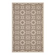 long rug Modway Furniture Rugs Light and Dark Beige