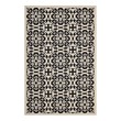 15 x 18 rug Modway Furniture Rugs Black and Beige