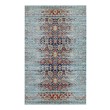 teal and yellow area rug Modway Furniture Rugs Multicolored