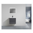 bathroom vanities and tops Moreno Bath High Gloss Grey Rich Finish