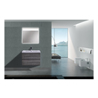 discount bathroom vanities with tops Moreno Bath Bathroom Vanities High Gloss Ash Grey Rich Finish
