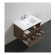 floating counter top Moreno Bath Rosewood Durable Finish