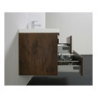floating counter top Moreno Bath Rosewood Durable Finish