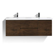 bathroom small vanity with sink Moreno Bath Rosewood Durable Finish
