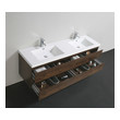 72 bathroom vanity without top Moreno Bath Rosewood Durable Finish