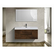 small cabinet for bathroom countertop Moreno Bath Rosewood Durable Finish