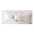 pillow between mattress and headboard Ogallala Bed Pillows White